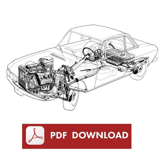Lancia Fulvia Coupe 1600 HF Catalogo ricambi Manuale parti esplosi SPARE PARTS