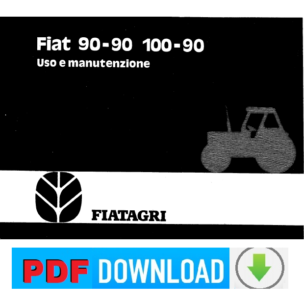 Fiatagri Fiat 90-90 100-90 Manuale uso manutenzione Libretto istruzioni ITALIANO