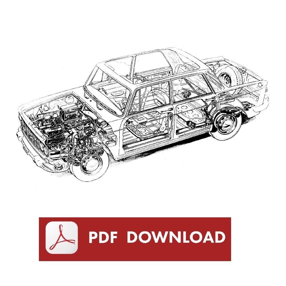 Lancia Fulvia Berlina 2 serie Catalogo ricambi Manuale parti esplosi SPARE PARTS