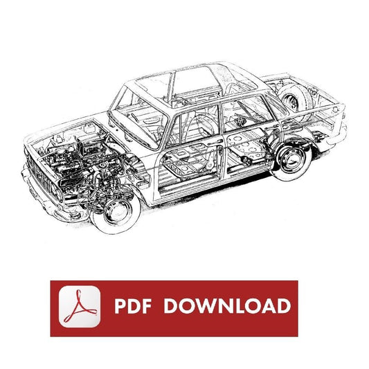 Lancia Fulvia Berlina 2 serie Catalogo ricambi Manuale parti esplosi SPARE PARTS