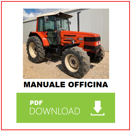 SAME ANTARES 100 110 130 Manuale officina istruzioni riparazione trattore ITA