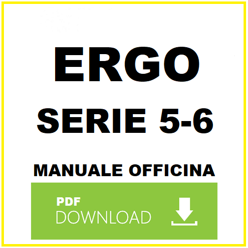 Trattore PASQUALI ERGO serie 5 6 Manuale Officina Riparazione trattrice workshop