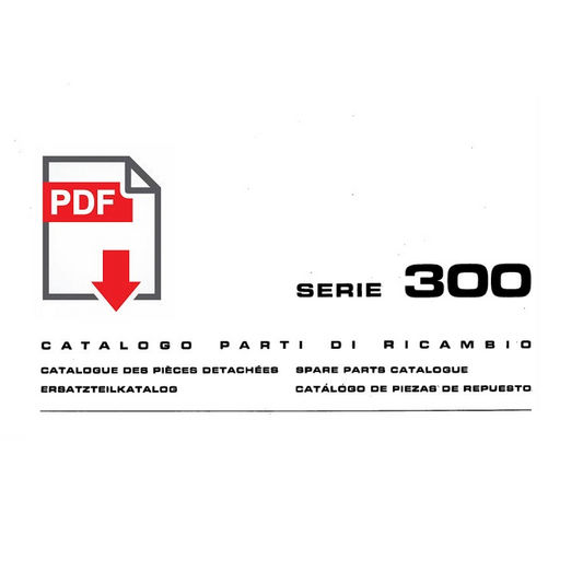 Catalogo ricambi trattore FIAT serie 300 Manuale parti esplosi SPARE PARTS BOOK