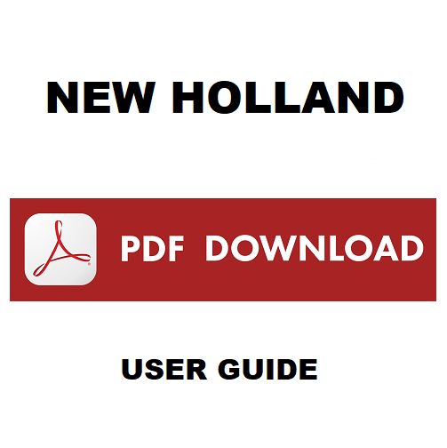 New Holland CNH XCN-2050 Display User Guide instructions manual