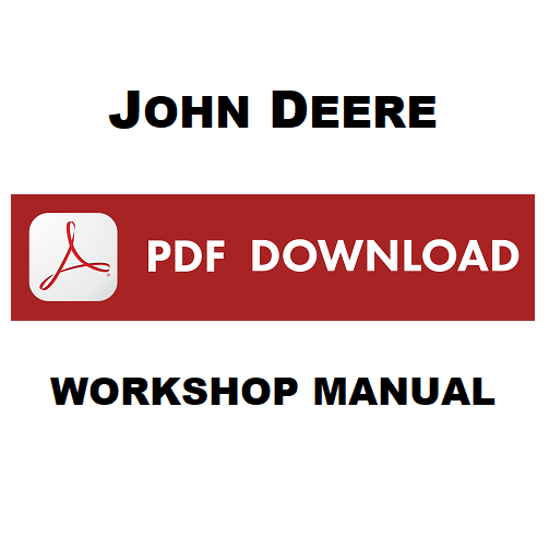 JOHN DEERE 5303 5103 5203 5204 5403 Manuale officina trattore Workshop service